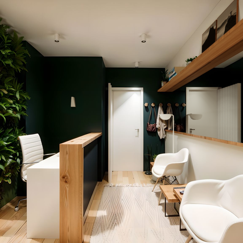 Projeto Comercial Recepção de Imobiliária - Rio de Janeiro - Copacabana