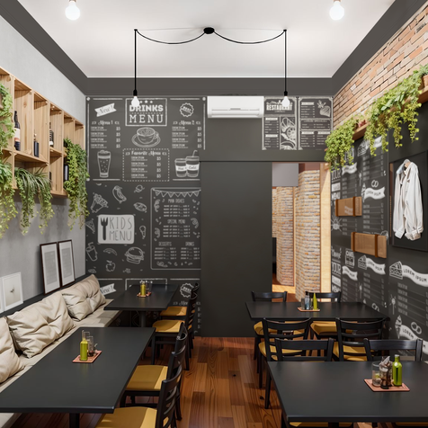 Projeto Comercial de Restaurante Gastrobar - Rio de Janeiro - RJ - Botafogo