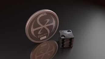 CHROME KINGS COIN AND DICE