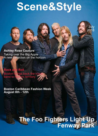 The Foo Fighters Light Up Fenway Park