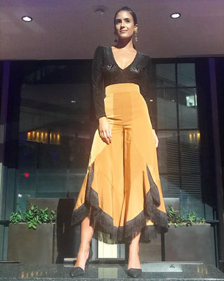 Angelica Timas Opens Fashionably Late Season