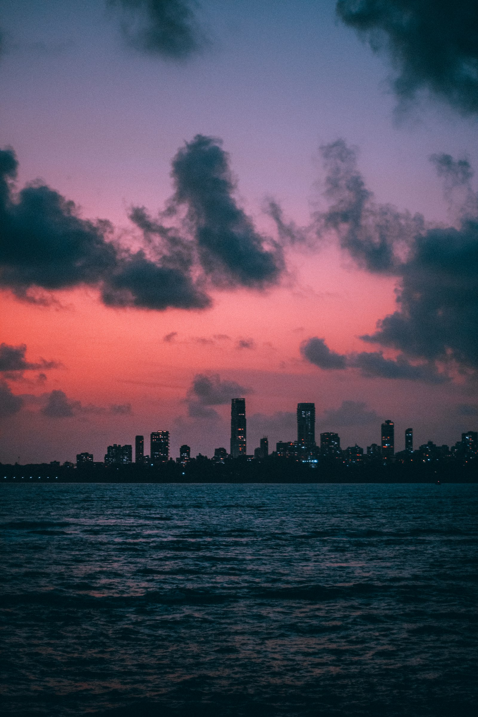 Mumbai skyline, India — business district representing India market entry
