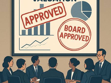 Role of Board-Approved Valuations in Fundraising