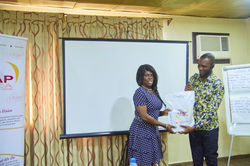 Our CEO at leap.africa.workshop