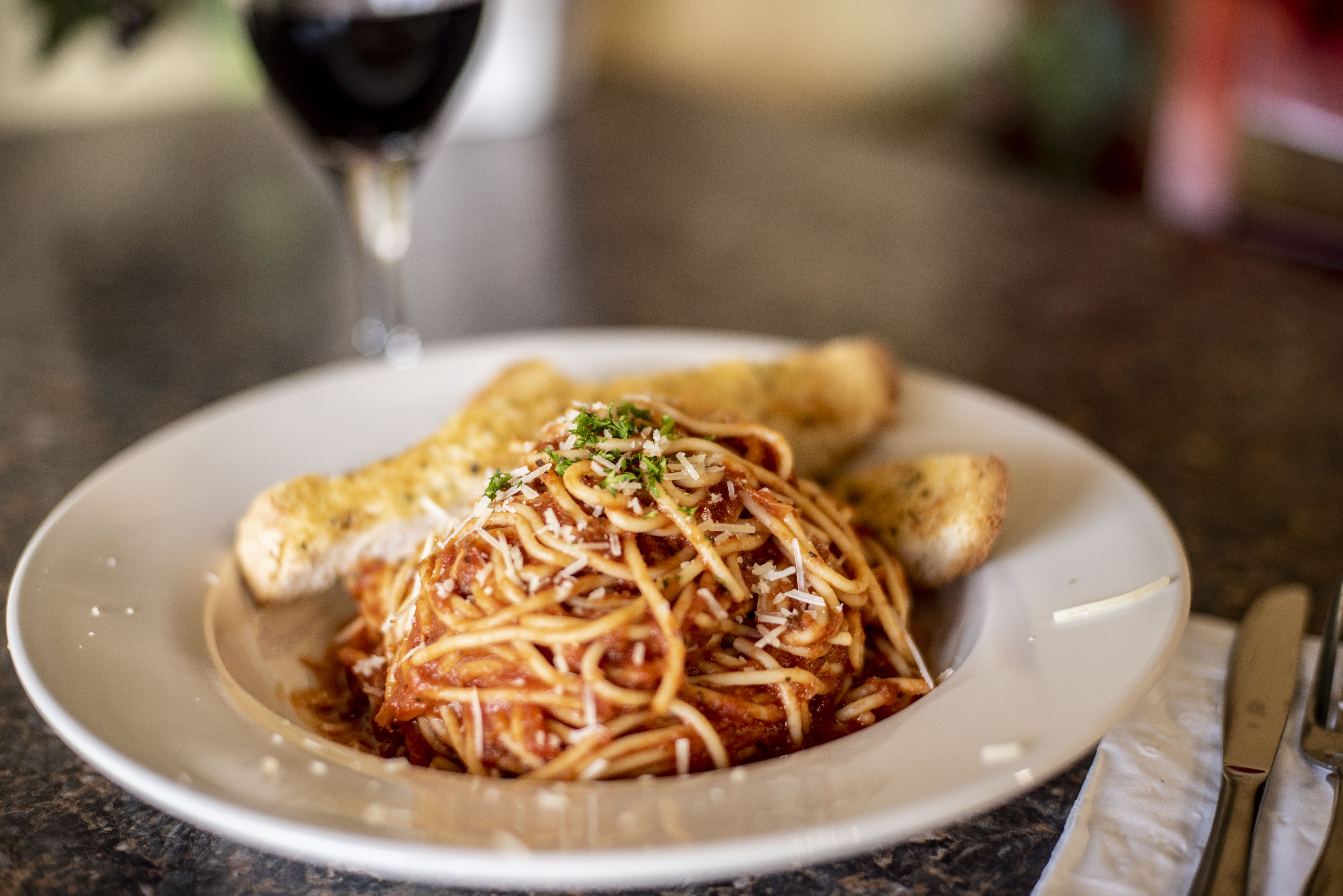 Arranged Food and Objects