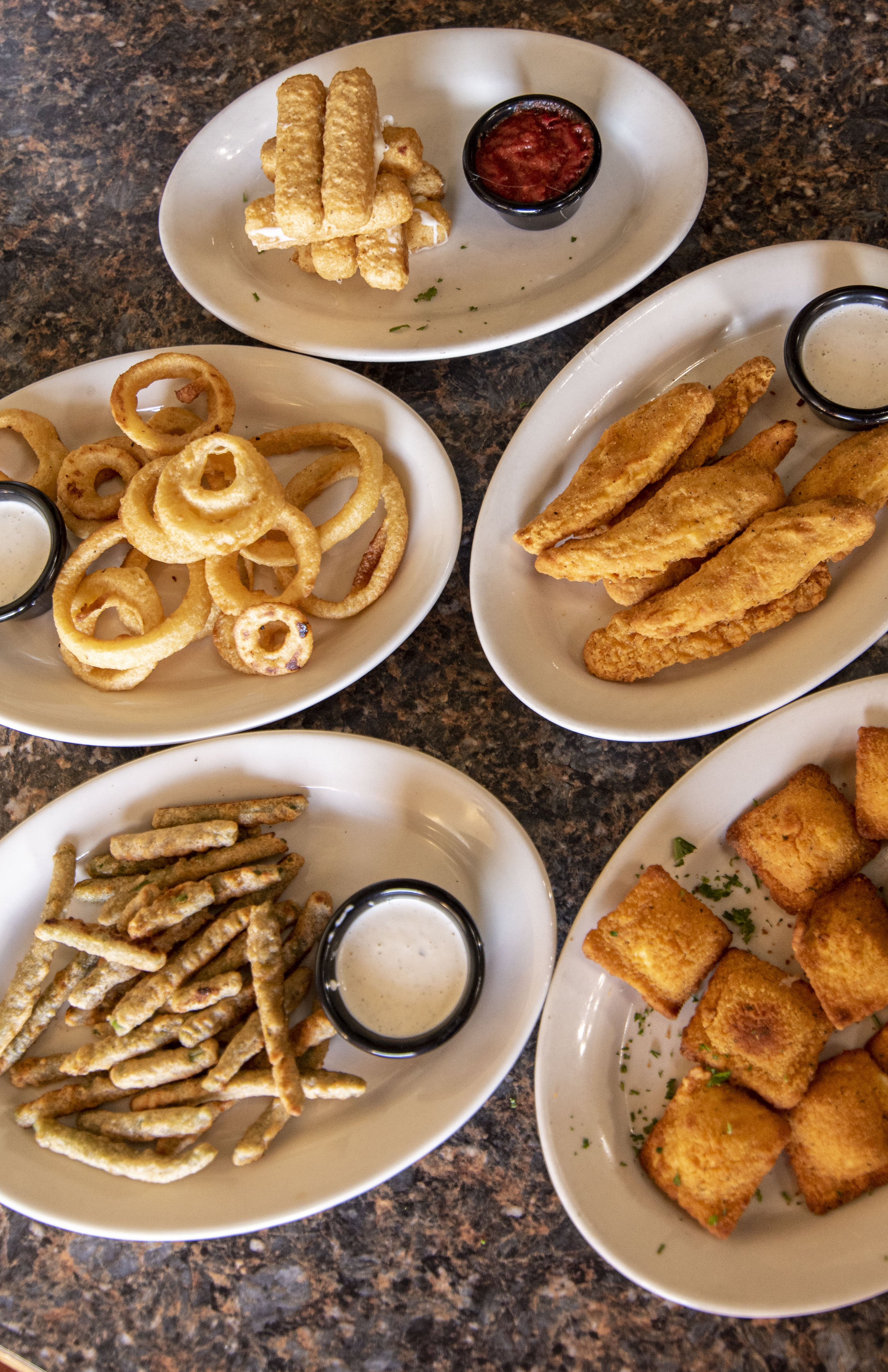 Arranged Food and Objects