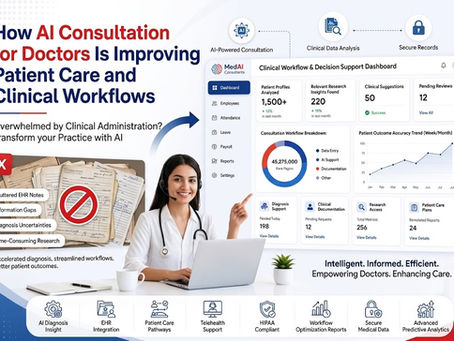 How AI Consultation for Doctors Is Improving Patient Care and Clinical Workflows