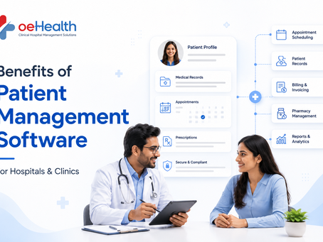 Benefits of Patient Management Software for Hospitals and Clinics