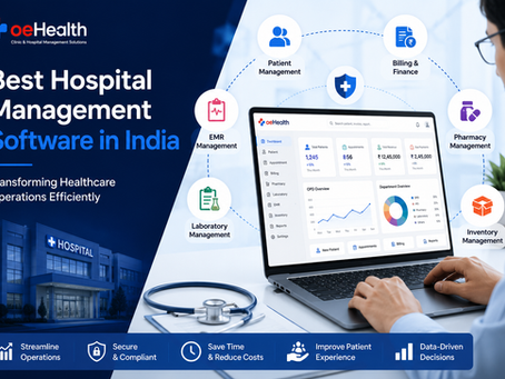 Best Hospital Management Software in India: Transforming Healthcare Operations Efficiently