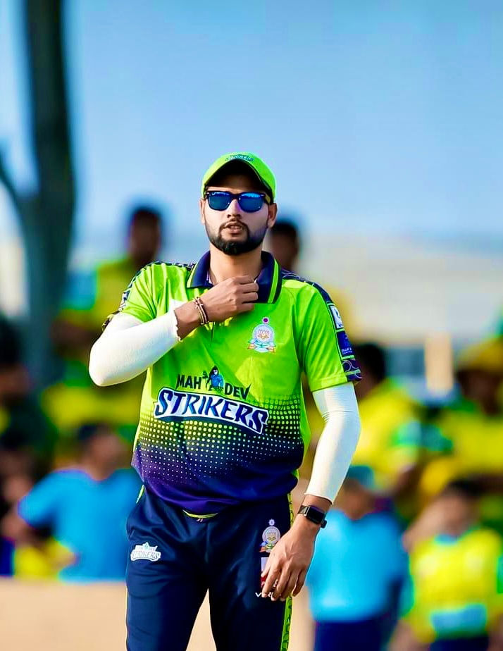 Cricketer Pushkar Sharma join hands with SARTHI media and marketing