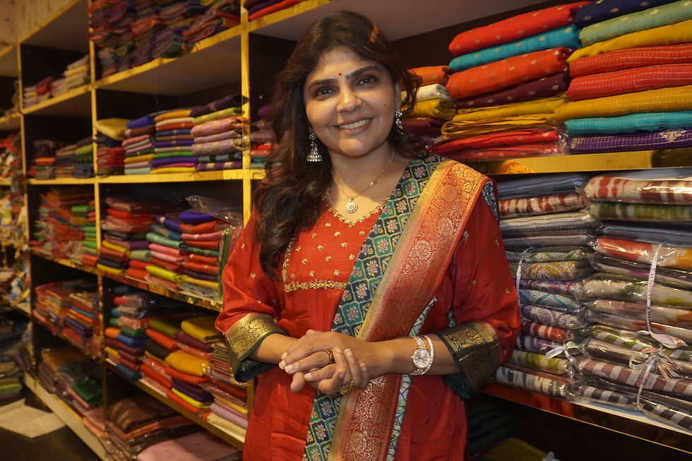 From Classroom to Camera: How Sangeetha Rajesh Built a Saree Empire on Facebook Live