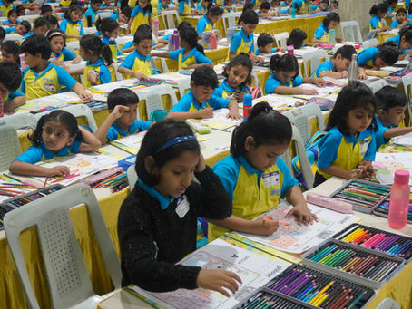 Globalart Presents 'KOLOR CHAMP 2023': A Unique Art Competition Held in Srinagar Colony