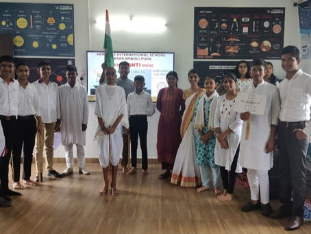 Heritage International School Honors Freedom Fighters on August Kranti Din