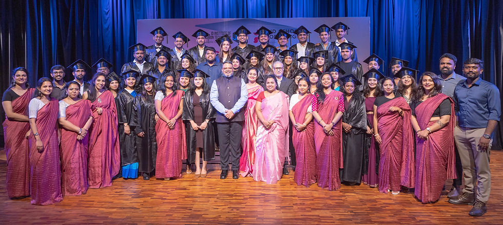 Graduation Day 2024 at JD School of Design and JD Institute of Fashion Technology