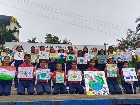Heritage International School Champions Swachhata Hi Seva Campaign on Gandhi Jayanti