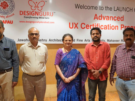 JNAFAU and Design Guru sign MoU to offer Advanced UX Certificate Program