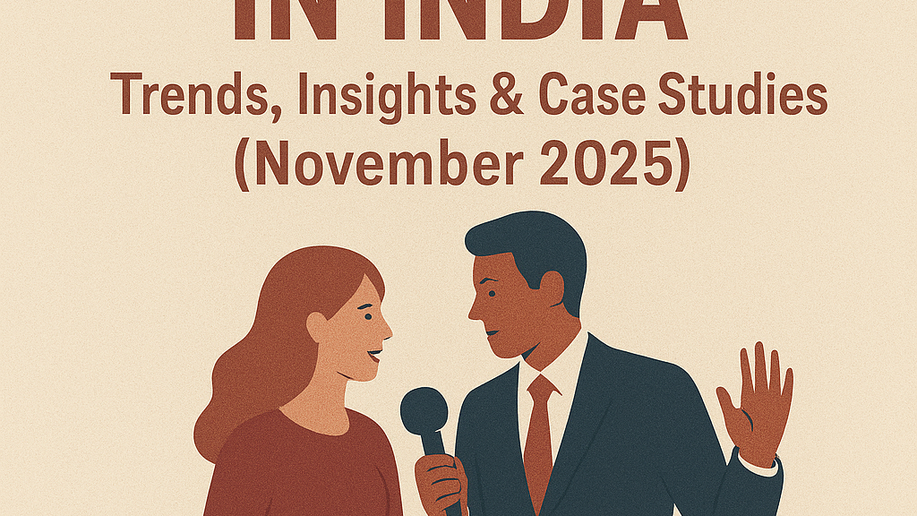 Public Relations in India – Trends, Insights & Case Studies (November 2025) : Dr(HC) Prachetan Potadar