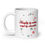 Thumbnail: Naughty list White glossy mug