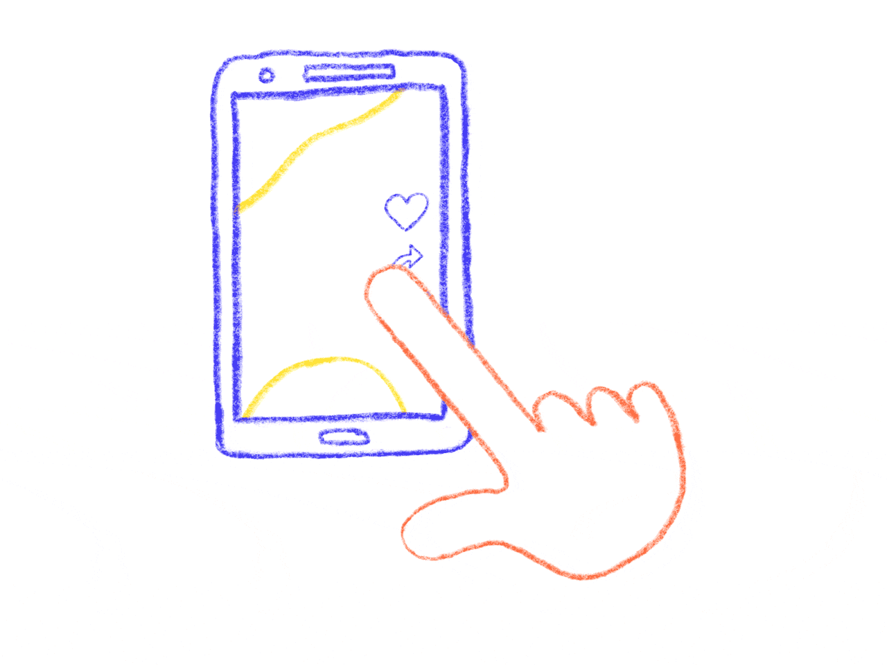 Futur Habits animation of Social Media time Consumption