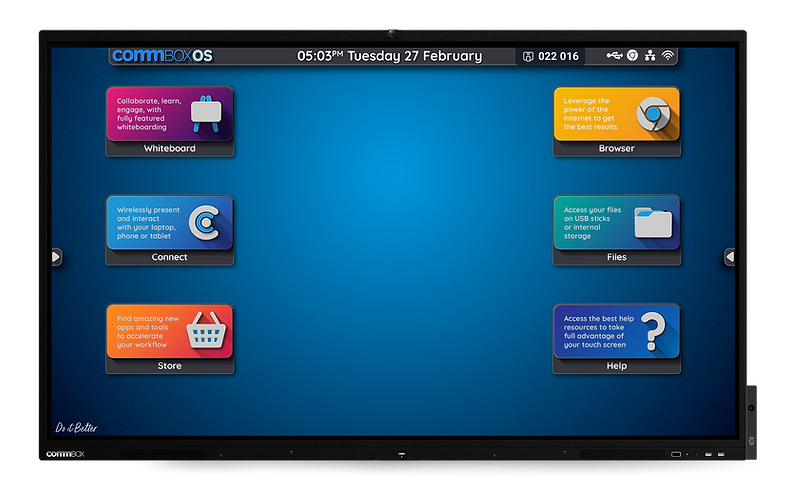 CommBox Classic S4+ Interactive Panel