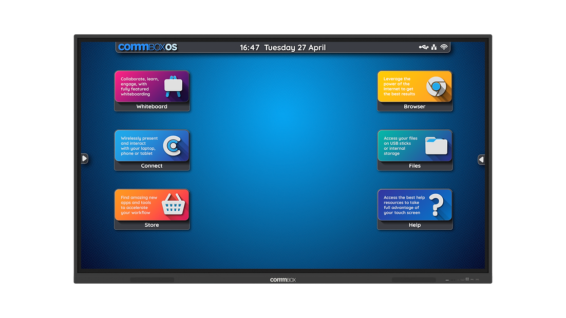 CommBox Classic S4 Interactive Panel