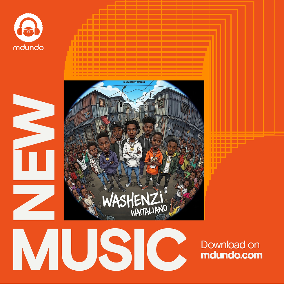 WAITALIANO UNLEASH THE HILARIOUS AND LOUD GENGETONE ANTHEM "WASHENZI"