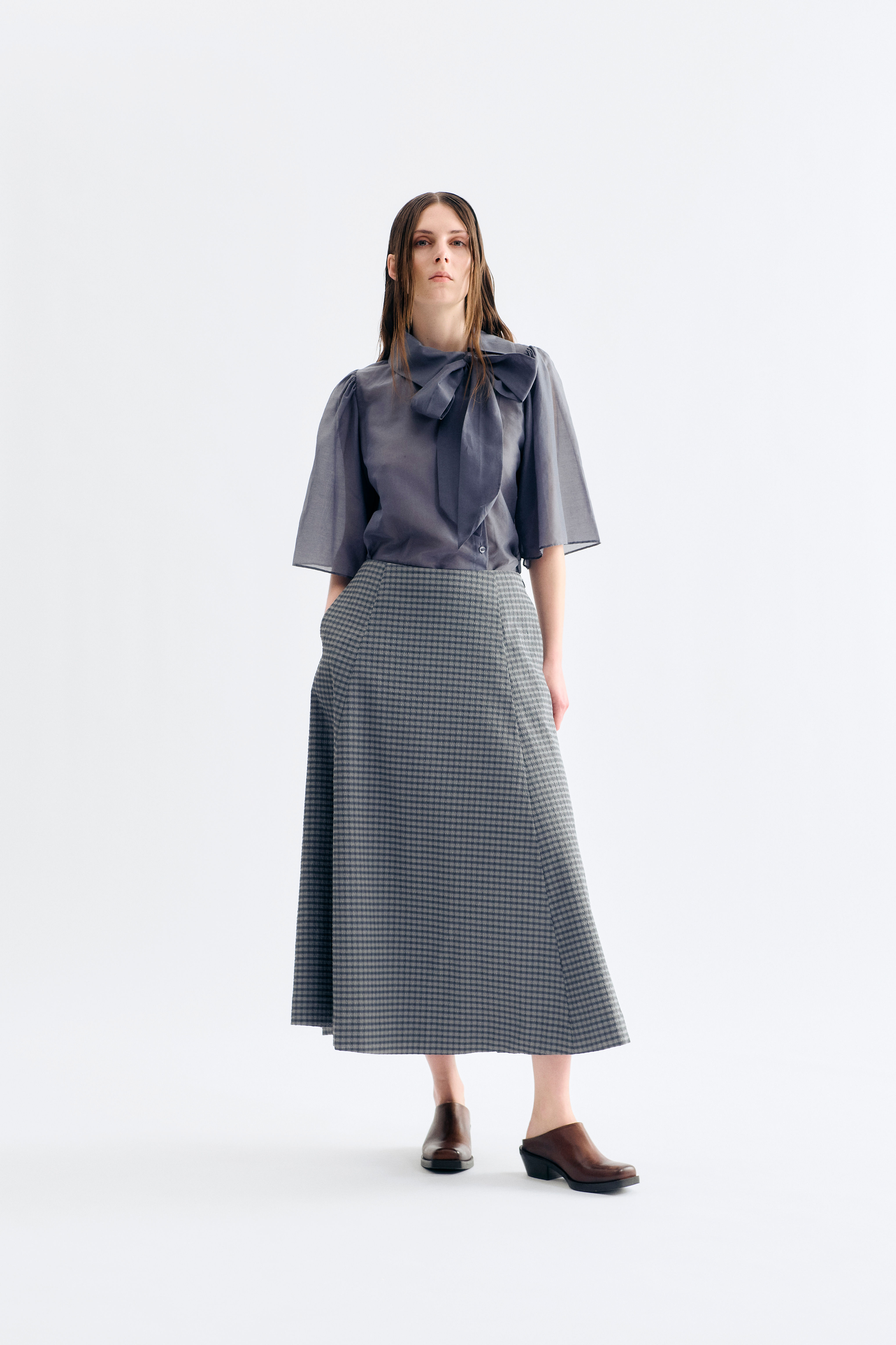 Hallie Skirt - Dark Grey