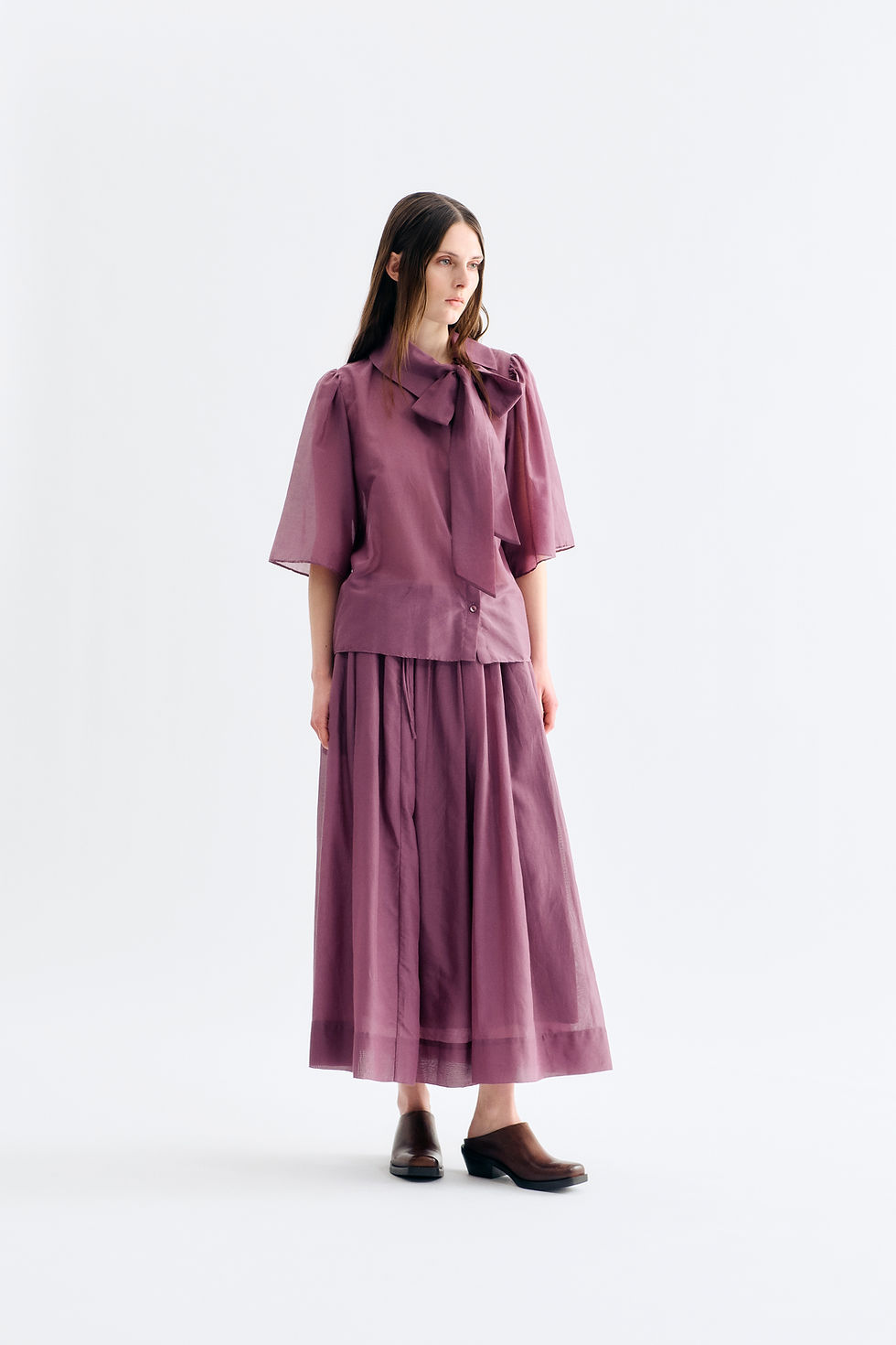 Thumbnail: Everleigh Blouse - Plum Wine