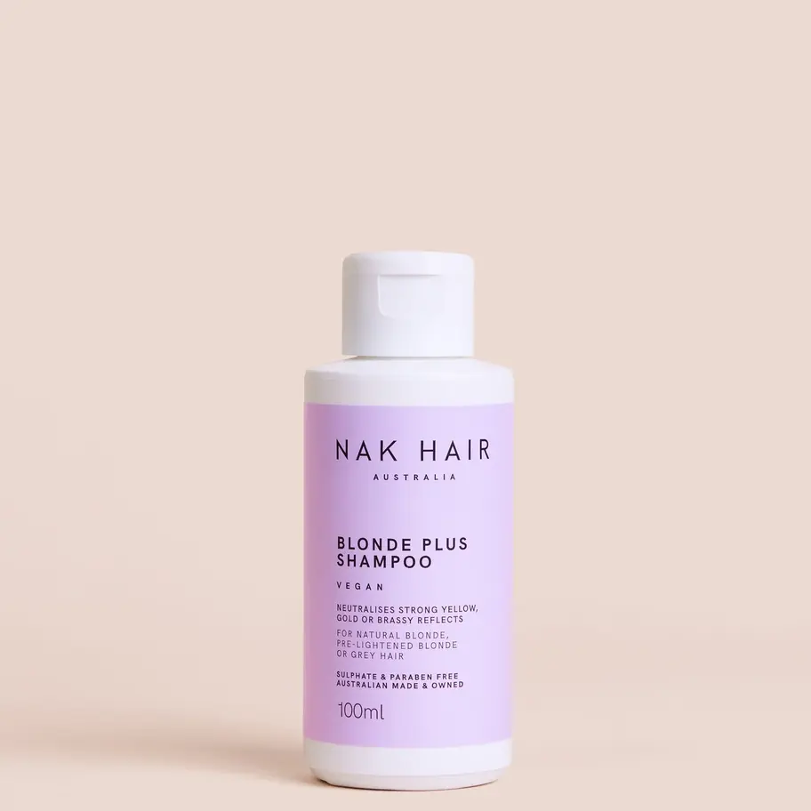 NAK Hair Blonde Plus Shampoo, 80ml