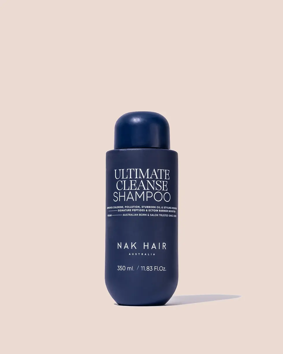 Signature Ultimate Cleanse Shampoo 350ml - deep cleansing shampoo for scalp and product buildup by NAK Hair