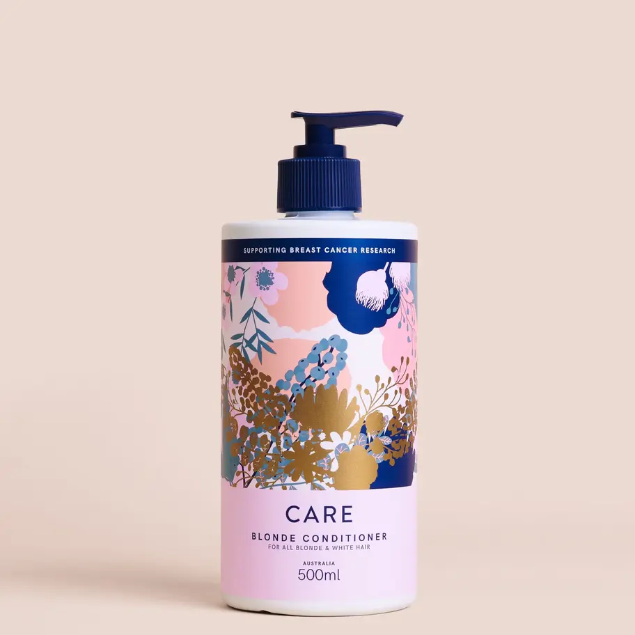 Care Blonde Conditioner 500ml - purple shampoo for blonde or silver hair by NAK Hair