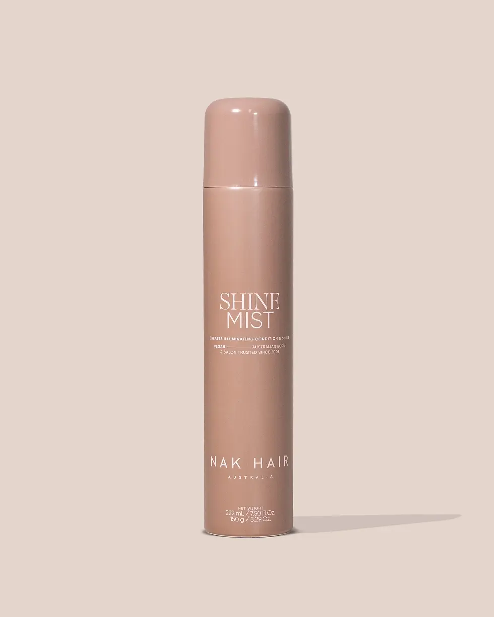 Signature Shine Mist 150g - salon-quality formula for healthy, beautiful hair by NAK Hair