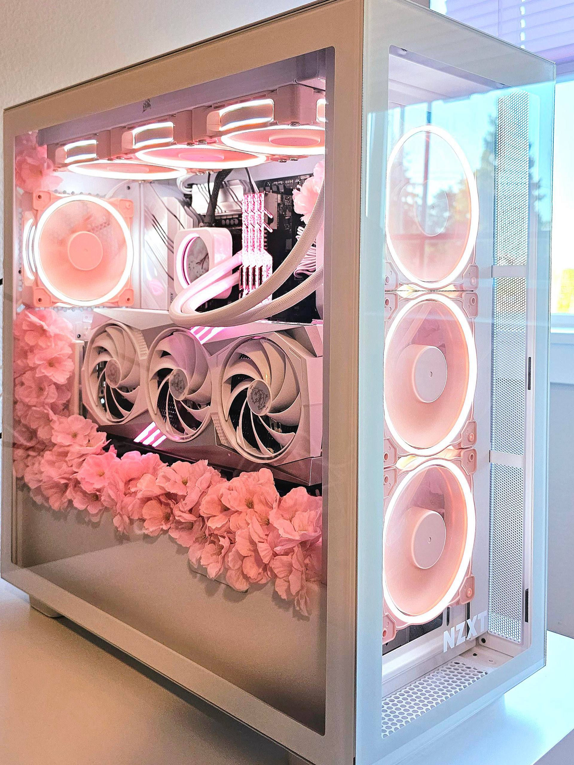 🌸 ART PC Z KWIATAMI – PERSONALIZOWANY KOMPUTER DLA TYCH, KTÓRZY KOCHAJĄ STYL I