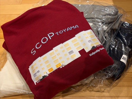 SCOP TOYAMA東棟パーカー