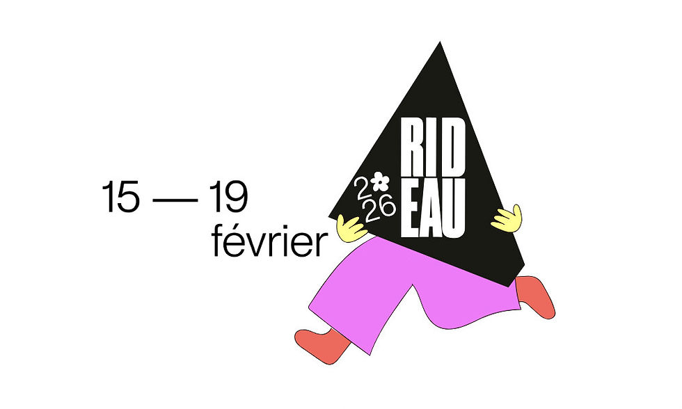 6 artistes en sélection officielle pour l'événement RIDEAU 2026