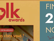 A 3rd nomination for J'm'en viens chez vous ! at the Canadian Folk Music Awards.