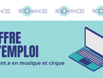 Offre d'emploi | Agent.e au volet musique et cirque