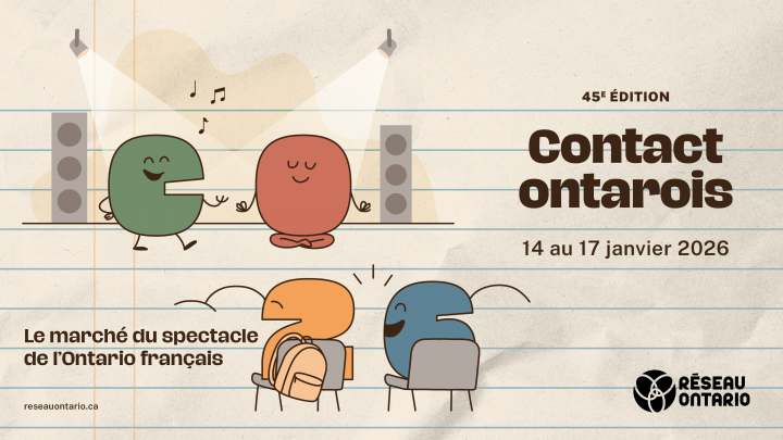 3 artistes en Présentations éclair à Contact ontarois