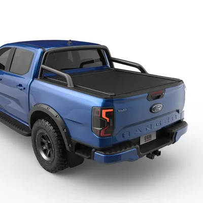TAPA RETRÁCTIL MANUAL RH FORD RANGER RAPTOR 2018 + / EGR ROLLTRAC