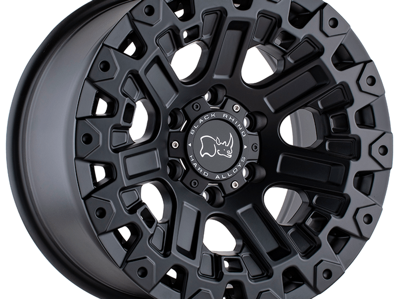 6X114.3 / 17X9.5 / +12 / LLANTA BLACK RHINO OZARK MATTE BLACK