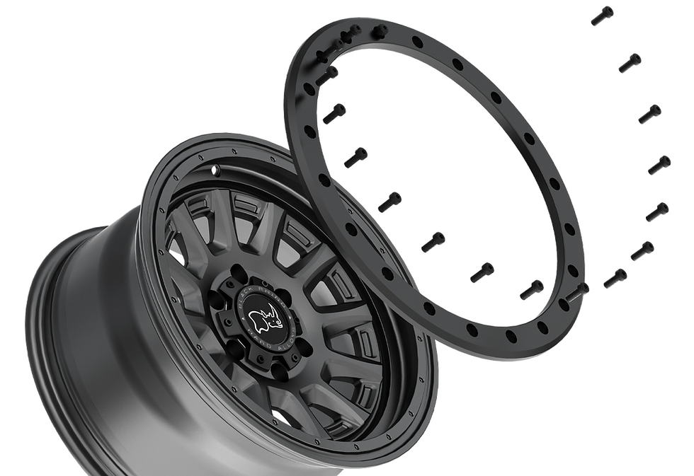 Miniatura: 6X114.3 / 18X8.5 / +10 / LLANTA BLACK RHINO DUGGER GUNBLACK