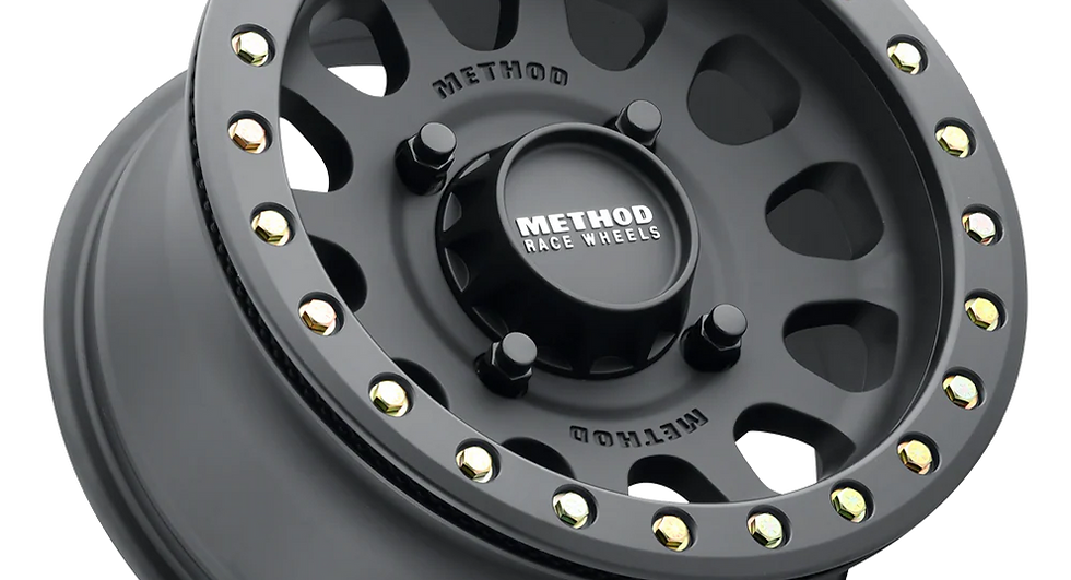 Miniatura: 15X7 / 4X136 / +13 / LLANTA METHOD MR401 MATTE BLACK