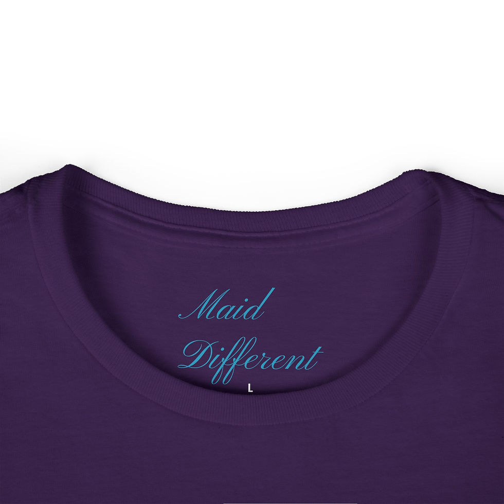 Thumbnail:  Funny Princess Diva Option 3 Women's Tee with Dancing Maid Logo