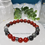 Thumbnail: Aries Zodiac Natural Semi-Precious 8mm Gemstone Healing Crystal Bracele