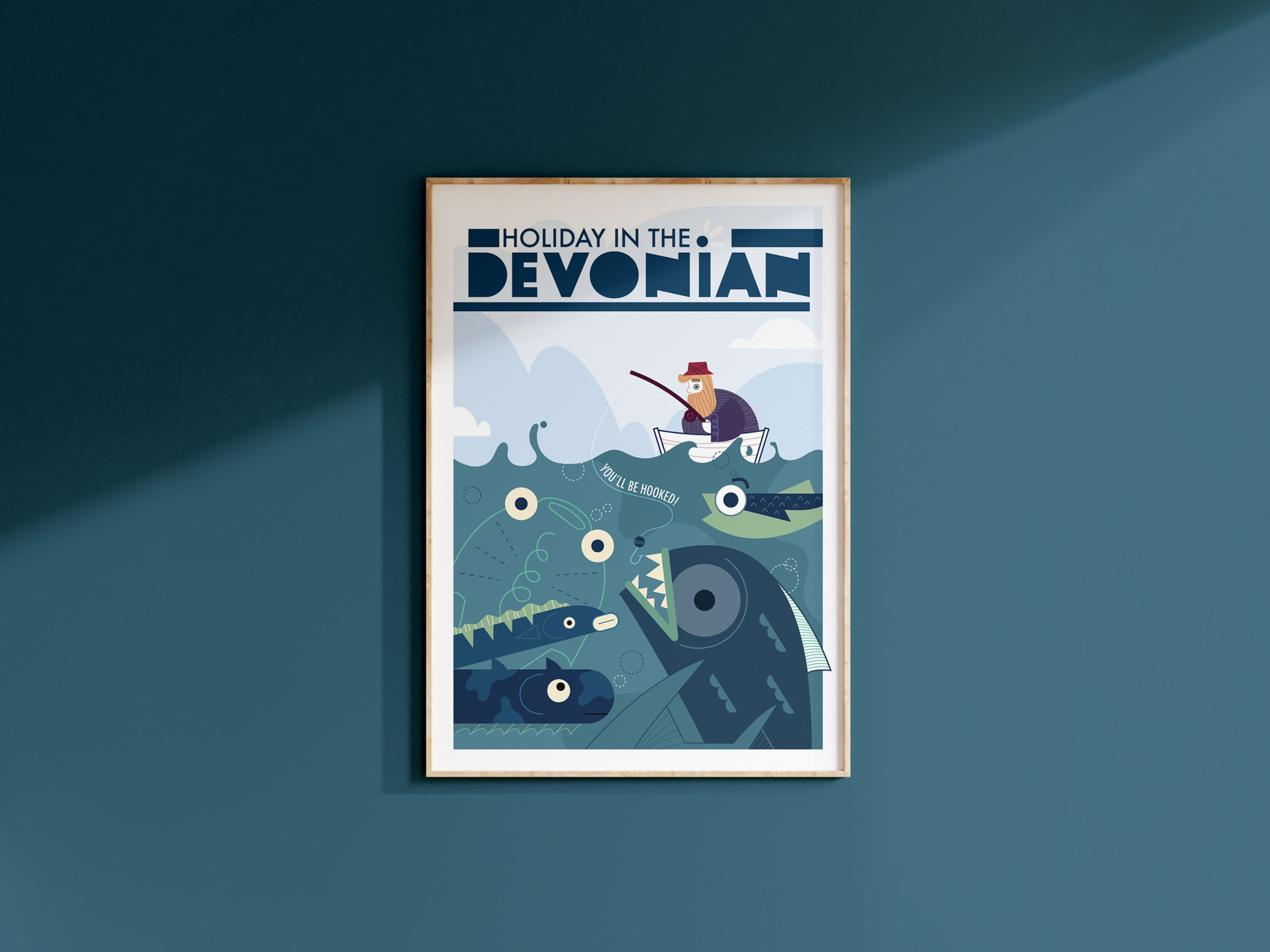 DEVONIAN art print (A3 or A5)