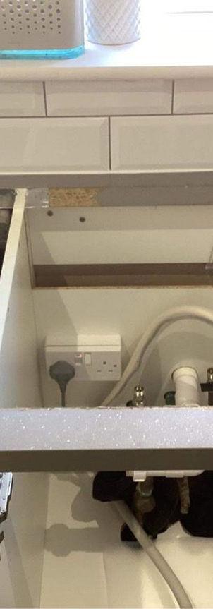 sink install before