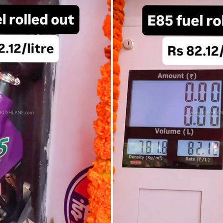 India’s first E85 fuel dispensing station has been inaugurated  