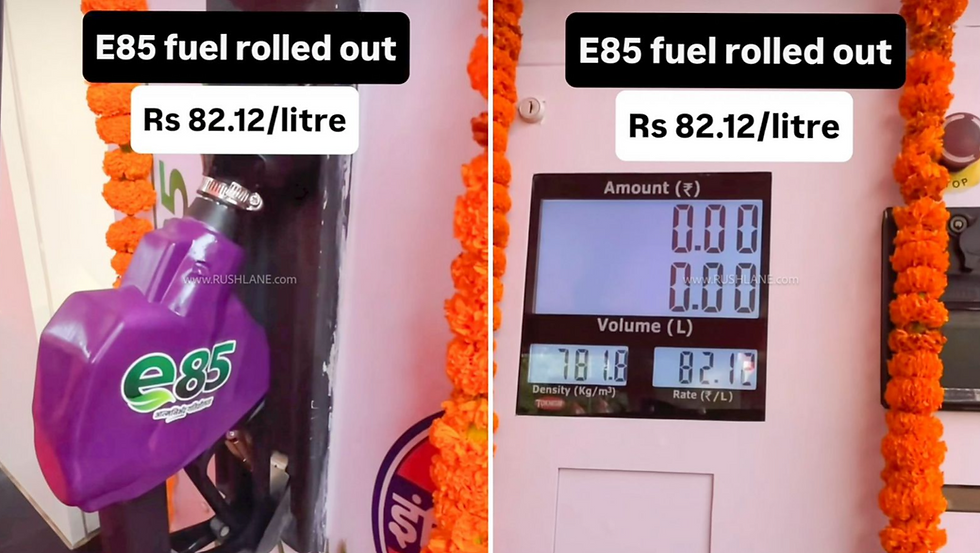 India’s first E85 fuel dispensing station has been inaugurated
