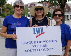 Etta Zasloff, Christine Martone, Nina Rossomando