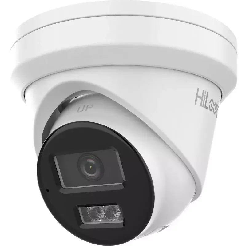 HiLook 8MP IPC-T282H-MU 4K Intelligent Dual IR Turret Camera Built-in Mic 2.8mm